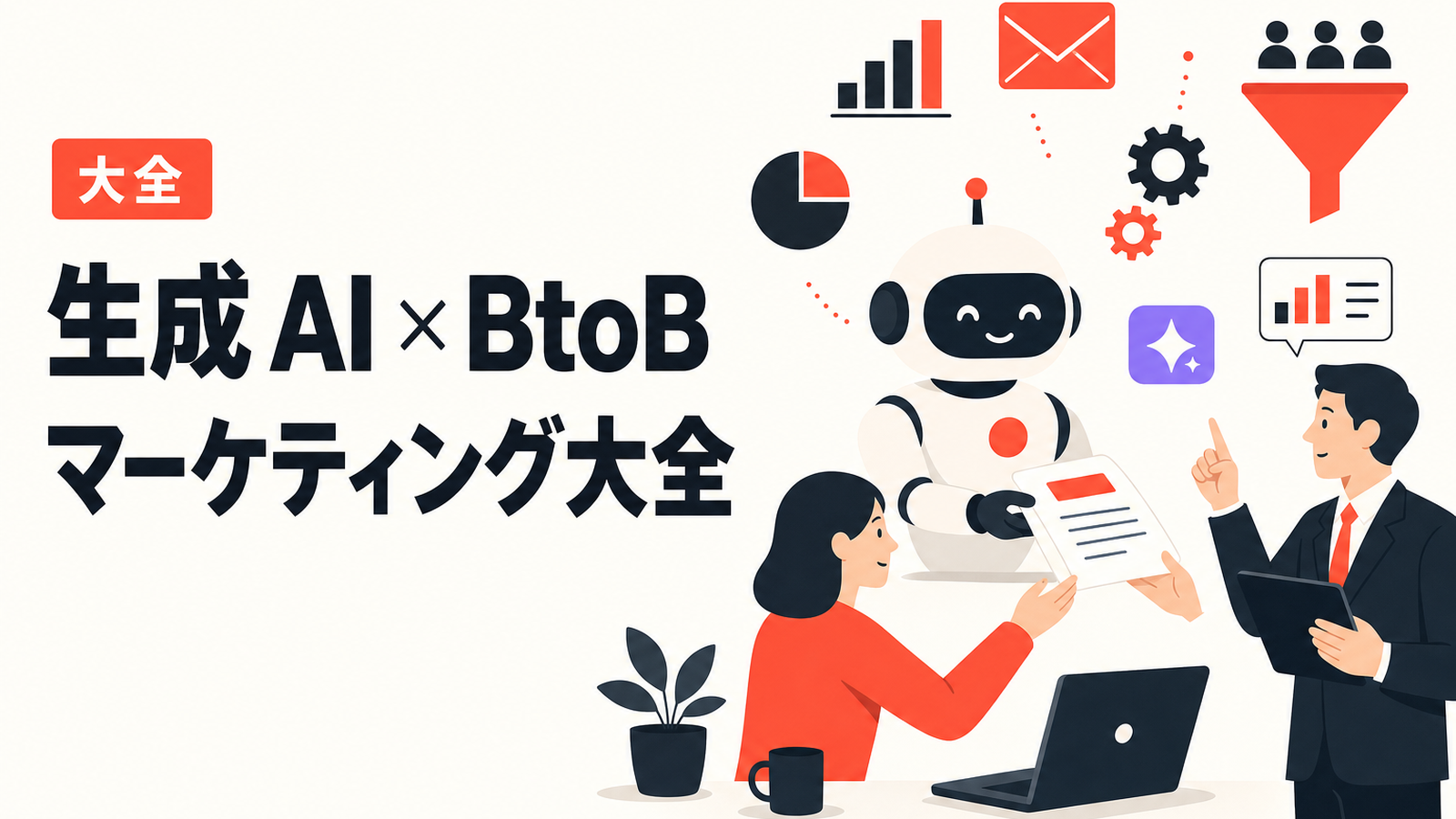 生成 AI × BtoB マーケティング大全 — 業務別 30 の活用パターン