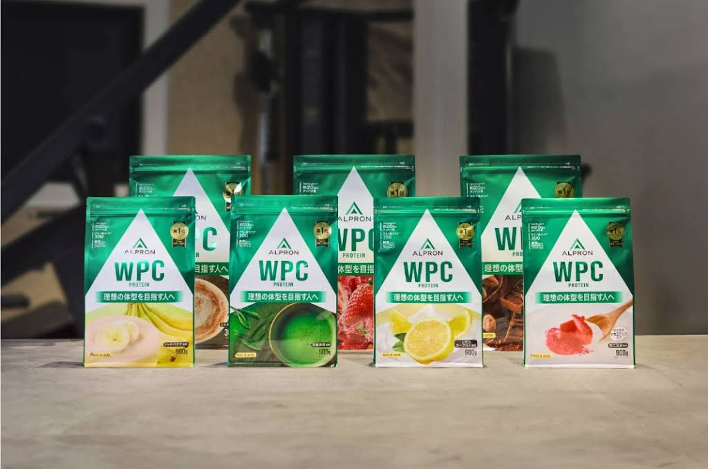 アルプロン WPC プロテインの商品ラインナップ